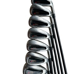 ゴルフクラブ アイアン等12本セット＋ケースの画像