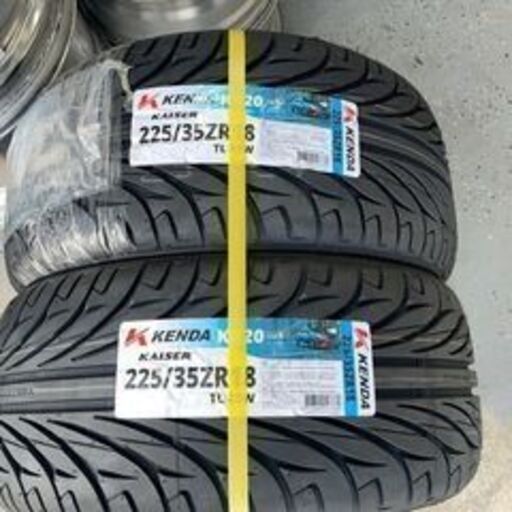 225/35R18 ケンダ　KR20 2本　中古　19年製 225/35R18 KENDA ケンダ KR20 KAISER スポーツ 18インチ サマー