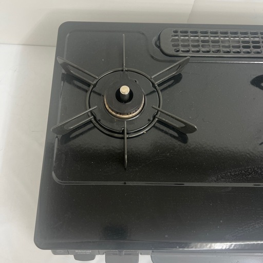 ☆ジモティー割引有☆リンナイ 都市ガス用ガスコンロ RTE597BKL 2024年