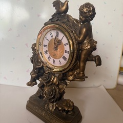 CITIZEN シチズン 置時計 レトロ 天使 美品の画像