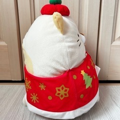 すみっコぐらし クリスマスぬいぐるみ クリスマスの飾りなどにも♡ XL ねこ クレーンゲーム獲得品❁¨̮の画像