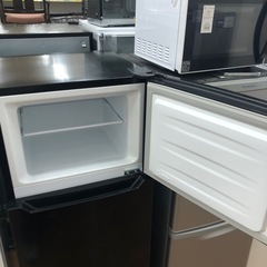 Hisense 2ドア冷蔵庫　120L 2022年製　前脚片方欠品　HR-B12J1B 【トレファク　川越店】の画像