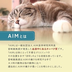 キャットフード　新品未開封　AIM30 猫　フード　カリカリの画像