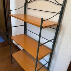 アイアンラック　木製棚板　飾り棚の画像