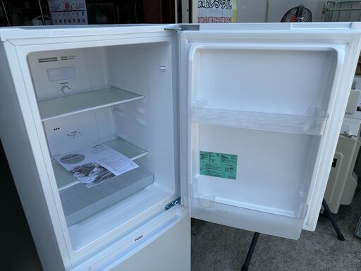 動作保証あり】Haier ハイアール 2024年 JR-NF140P-W 140L 2ドア 冷凍