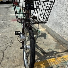 キャプテンスタッグ　20インチ6段　折りたたみ自転車の画像