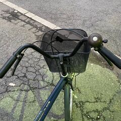 自転車 26インチ チャイルドシート付 ママチャリの画像