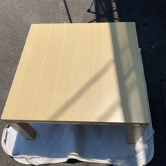 YUASA カジュアル デザインこたつ 75×75 NSC-751SJ リサイクルショップ宮崎屋　佐土原店　25.8.5Fの画像