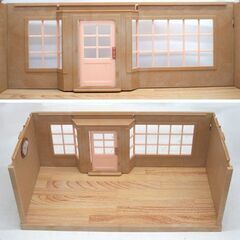  使用感少なめ シルバニアファミリー 森の仕立て屋さん ※建物のみ　平成レトロ 1990年代　40×16×20 ドールハウス ☆ PayPay(ペイペイ)決済可能 ☆ 札幌市 豊平区 平岸 平岸店の画像