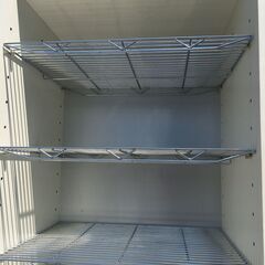 JM20140S)★大特価★食器棚/キッチンボード エムケーマエダ家具 幅：約60cm 高さ：約190cm 奥行：約43,5cm 中古品【取りに来られる方限定】の画像