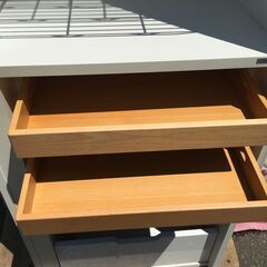 JM20140S)★大特価★食器棚/キッチンボード エムケーマエダ家具 幅：約60cm 高さ：約190cm 奥行：約43,5cm 中古品【取りに来られる方限定】の画像