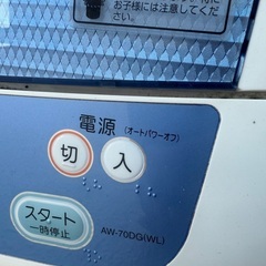 洗濯機の画像