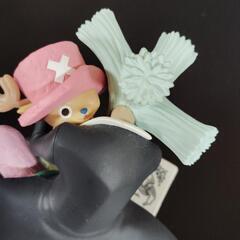 中古 ワンピース フィギュア ルフィ Dr.ヒルルク＆チョッパー 2点セットの画像