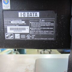 I・O　DATA　フルHD対応 21.6型ワイド液晶ディスプレイ　中古品の画像