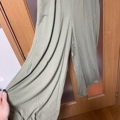 美品！カーキー オールインワン 後ろファスナーの画像