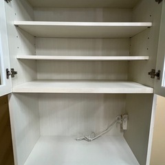 【美品ホワイト】ニトリ中型キッチンボードの画像