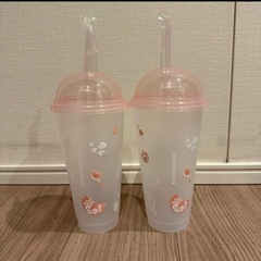 【限定】香港ディズニー　リーナベル　スタバ　タンブラー　2個セットの画像