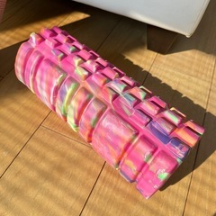 超美品ヨガマット&ストレッチローラーセットの画像