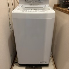 2022年製ハイセンス全自動洗濯機の画像