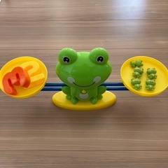 GILOBABY　カエル天秤　知育玩具の画像