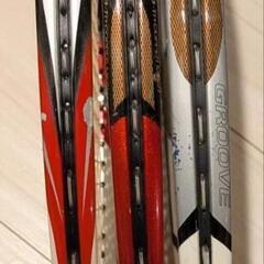 3本セット Mizuno xyst ラケットの画像