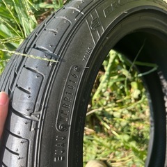 バリ山 2本 155/50/15 2016年製造 転がし 15インチの画像