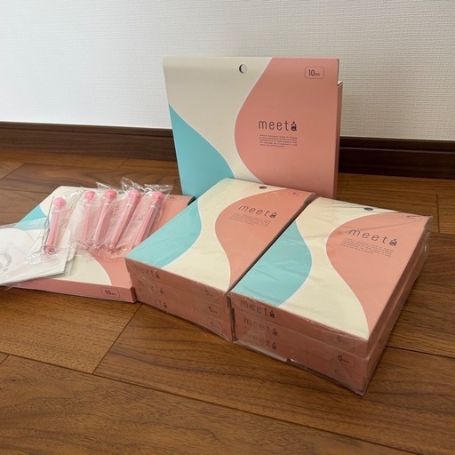 【未使用】meeta 妊活シリンジ法キット 40回分＋おまけあり