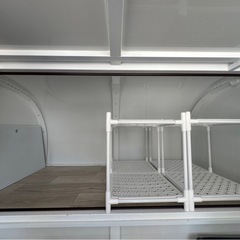 個性的で目立つデザイン！即営業可能な軽タイプのキッチンカーの画像