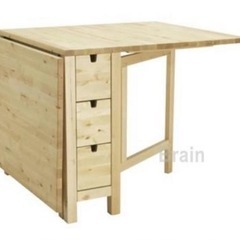 ＩＫＥＡ/イケア　NORDEN　ゲートレッグテーブル2〜4人用　の画像