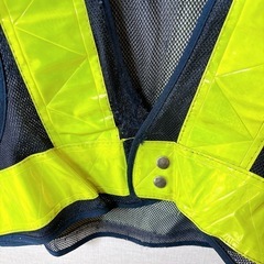 ⛑安全ベスト、反射ベスト、フリーサイズ中古品!!の画像