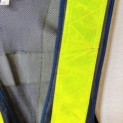 ⛑安全ベスト、反射ベスト、フリーサイズ中古品!!の画像