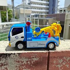 JAFレッカー車ミニカーの画像