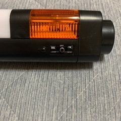 懐中電灯、蛍光灯の画像