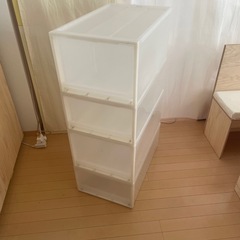 無印　　収納ケース　4つセットの画像