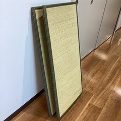タタミセンターラグ【町田市再生家具】0805Aの画像