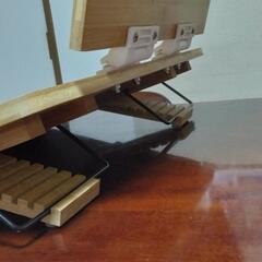 学習台／傾斜台
木製卓上ライティングボード(箱付き)　小学校低学年向け、大人でも使えますの画像