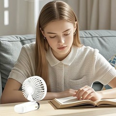 手持ち扇風機の画像