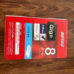 バッファロー ８ポートスイッチングハブの画像