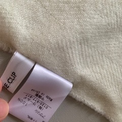 オペークドットクリップ　マフラーの画像