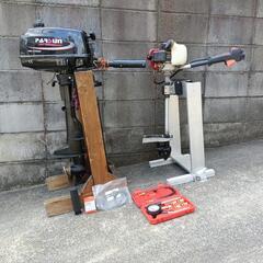 釣り用ゴムボート一式の画像