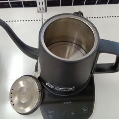 リユースのサカイ栃木店★ジモティ割あり★ siroca 電気ケトル SK-D171  20年製 動作確認／クリーニング済み TC10112の画像