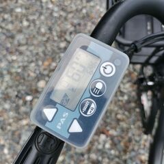 ヤマハ電動自転車チャイルドシート付の画像