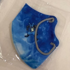 子ども用 3Dマスク ルカリオ 個包装10枚の画像