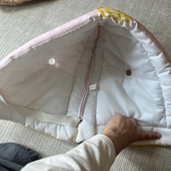 ディズニー　ミッキー  ミニー　幼児用　防災ずきん　女児用の画像