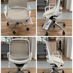 ジモティー限定価格！S186 ⭐ OAKAMURA オカムラ 2020年製 オフィスチェア ルーチェ 肘付き 綺麗の画像