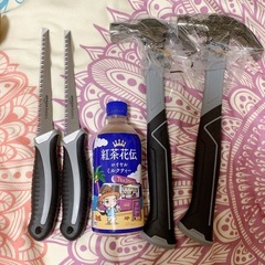 工具　カナヅチ　ノコギリ　まとめての画像