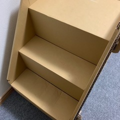 ダンボール　滑り台の画像