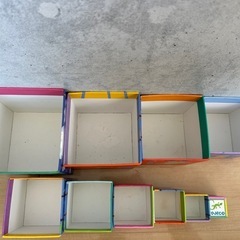 ジェコ⭐︎DJECO⭐︎キューブブロック⭐︎スタッキングの画像