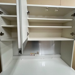 【あこがれのキッチンボード2】パモウナ大型食器棚の画像