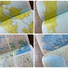 世界地図帖　WORLD ATLAS 株式会社国際地学協会　1991発行の画像